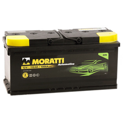 Аккумулятор MORATTI 6СТ-110 оп (610 044 100) код новый [д393ш175в190/1000] [L6]
