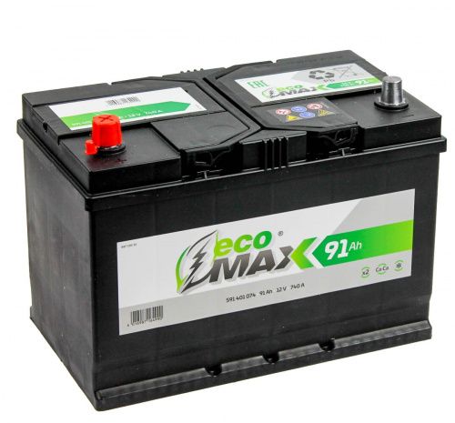 Аккумулятор EcoMax 6СТ-91.1 (591 401 074) яп.ст
