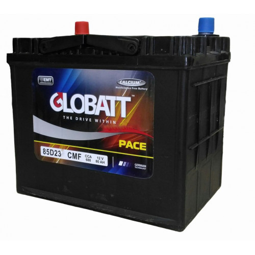Аккумулятор Globatt (85D23R) 80 (п.п) ниж.креп. [д232ш173в225/680]   [D23]