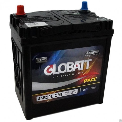 Аккумулятор Globatt (44B20L) 40 (о.п)  [д197ш129в227/350]   [B19]