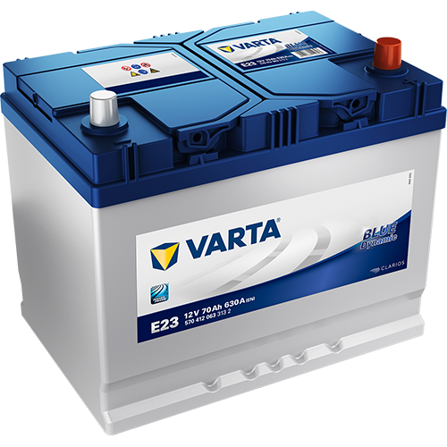 Аккумуляторная батарея  VARTA BD 70 А/ч обратная R+ EN 630A 261x175x220 E23 