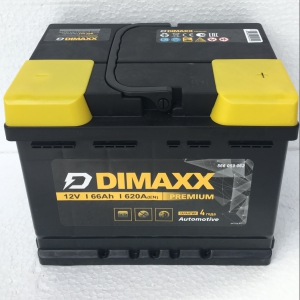 Аккумулятор DIMAXX  6СТ-  66 оп [д242ш175в190/620)