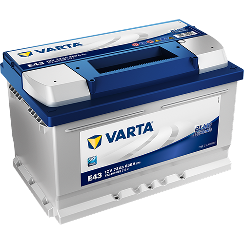 Аккумуляторная батарея  VARTA BD 72 А/ч  обратная R+ EN 680A 278x175x175 E43 