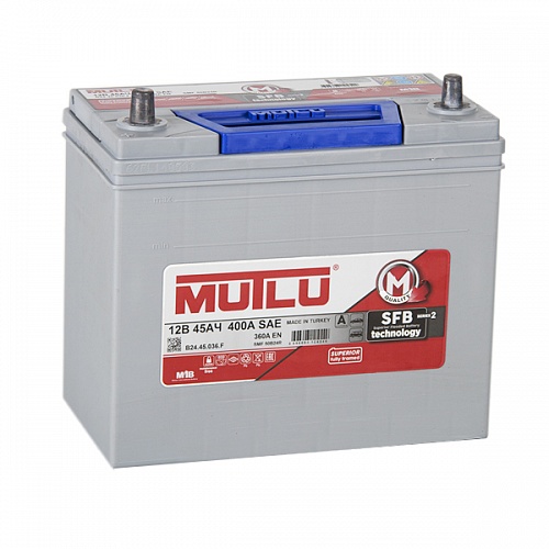 Аккумулятор Mutlu SFB M 2  6CT-  45.0 (50(55)B24L)  [д237ш127в222/360]Тонк.кл.