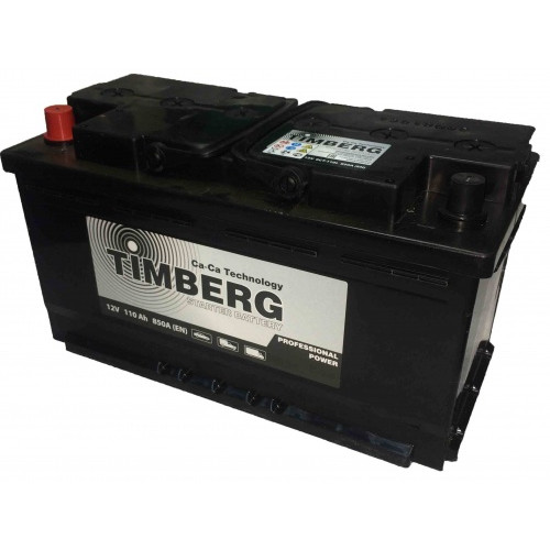 Аккумулятор Timberg Professional Power  6СТ- 110 VL L  (п.п.) [д353ш175в190/900]   [L5]