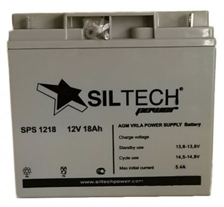 Аккумулятор SILTECH SPS  1218 (12V18A) [д181ш77в167]