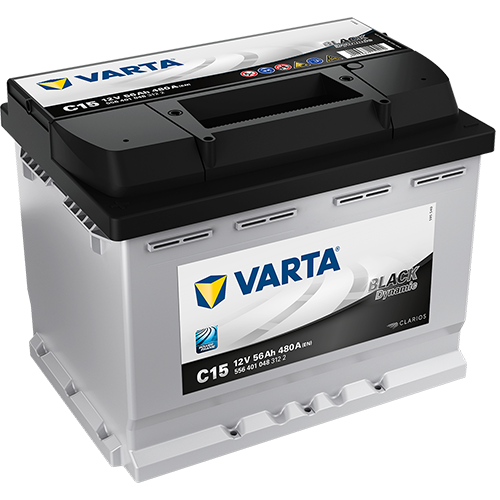 Аккумулятор VARTA Black Dynamic 56 А/ч прямая L+ EN 480A 242x175x190 C15 
