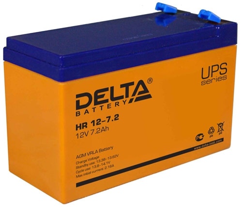 Аккумулятор DELTA HR 12-7,2 (12V7.2A)   [д151ш65в100]             
