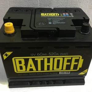 Аккумулятор BATHOFF MAX 6СТ- 60 VL (п.п.) [д242ш175в190/520EN/540SAE] [L2]