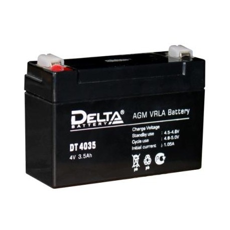 Аккумулятор DELTA DT 4035 (4V3.5A) [д90ш34в60]