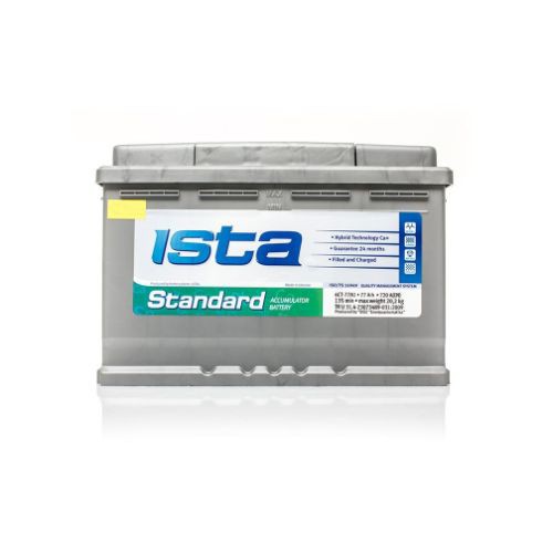 Аккумулятор ИСТА Standard 6ст- 77 (о.п.) [д276ш175в190/720] [L3]