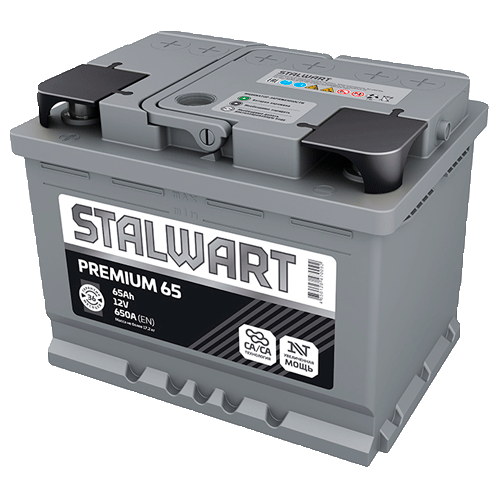 /Аккумулятор STALWART Premium 6CT-65.0