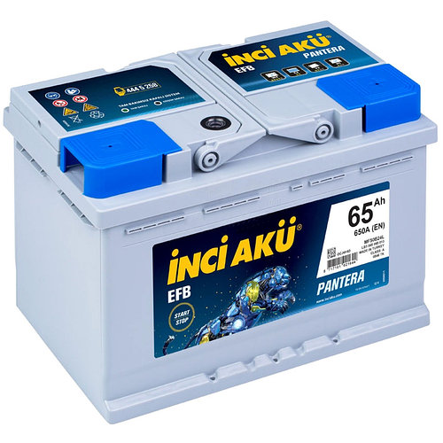 Аккумулятор Inci Aku Nanogold Start-Stop EFB 6СТ- 65 (о.п.) LB3 низ. [д278ш175в175/650EN] [LB3], шт