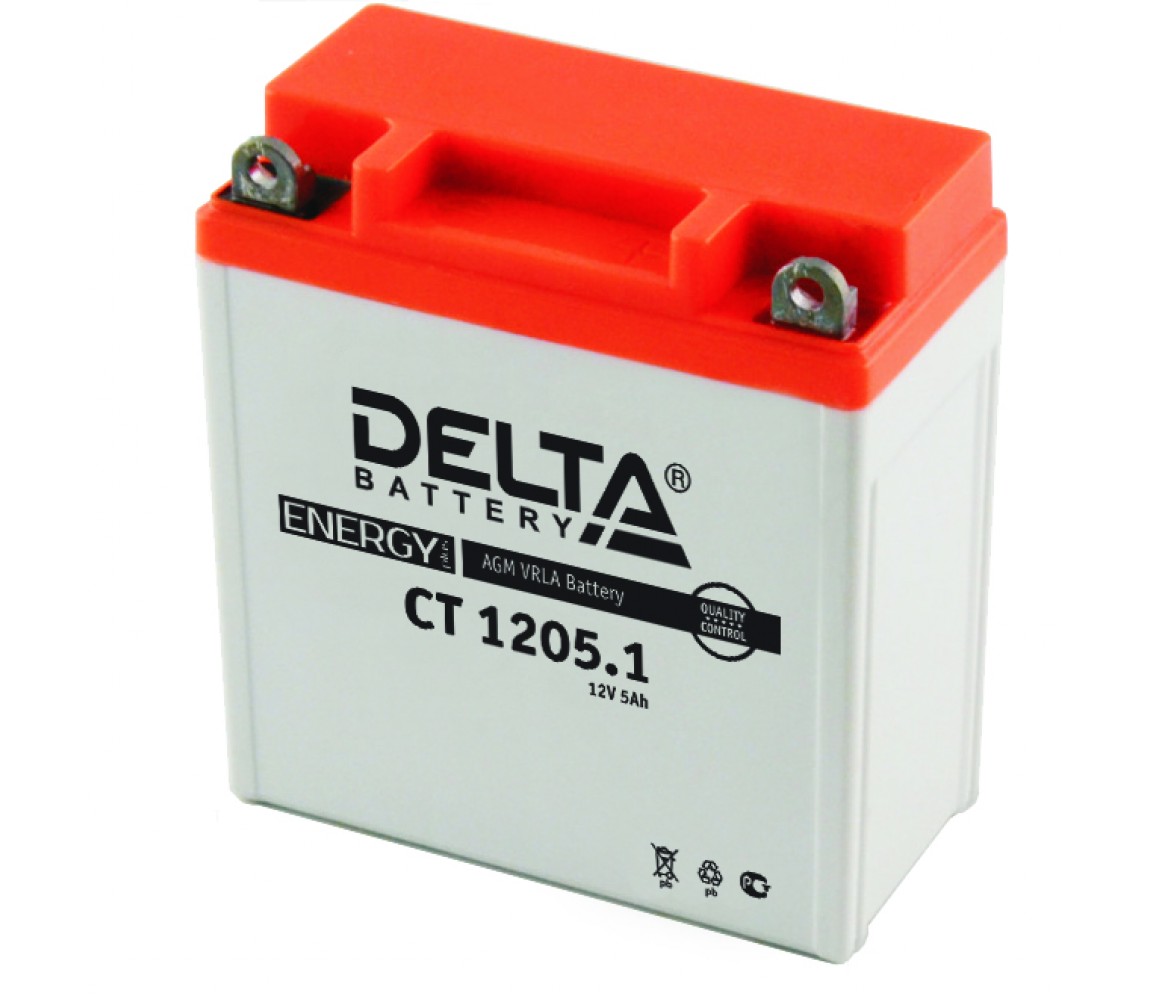 Аккумулятор 12v 5. Аккумулятор Delta CT 1205.1. Мото аккумулятор Delta CT 1205.1. Delta CT 1205.1 (12в/5ач). Аккумулятор Delta CT 12025.