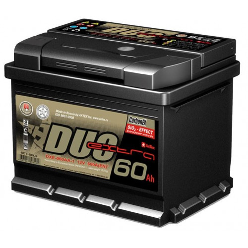 Аккумулятор DUO EXTRA DXE 6СТ- 77 LЗ (п.п) [д278ш175в190/720]   [L3] 