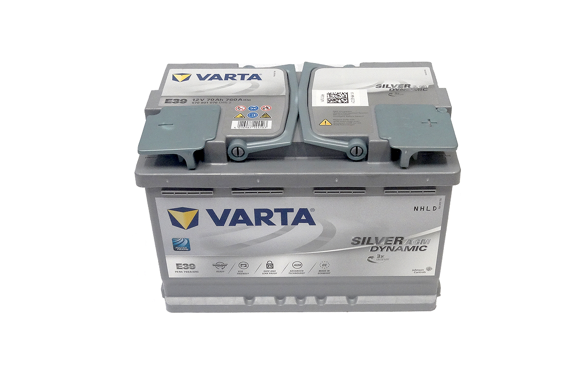 Akumulator Varta Silver AGM - 12V 70Ah 760A E39