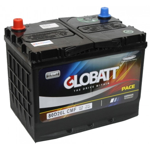 Аккумулятор Globatt (80D26R) 70 (п.п) ниж.креп. [д260ш173в225/600]   [D26]