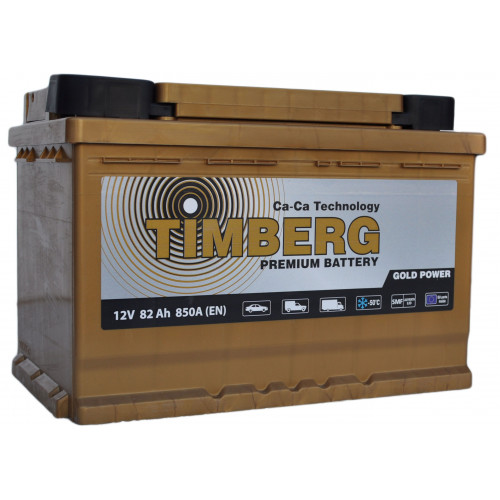 Аккумулятор Timberg Gold Power  6СТ-  82 VRLA (о.п.) [д278ш175в190/850   [L3]