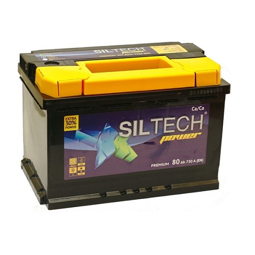 Аккумулятор SILTECH 6СТ-  80 VL (п.п) [д277ш175в190/750]   [L3]  