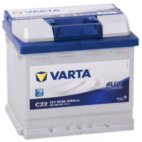 Аккумулятор  Varta BD 6CT-52 R (C22) (о.п.) [д207ш175в190/470]