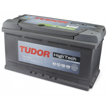 Аккумулятор TUDOR High-Tech 100 А/ч обратная R+ EN 900A 353x175x190 TA1000 TA1000