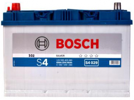 Аккумулятор BOSCH S4 Silver 95 (595 404) (о.п.) яп. ст. [д306ш173в225/830]  [D31]         