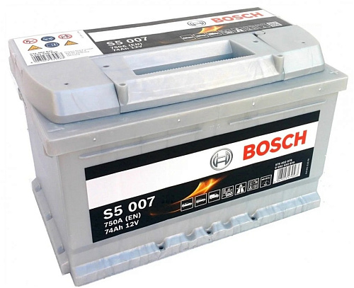 Аккумулятор BOSCH Silver Plus 74 А/ч  обратная R+ EN 750A 278x175x175
