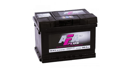 Аккумулятор AFA PLUS  60 А/ч о.п. [д242ш175в190/540]   [L2]                 