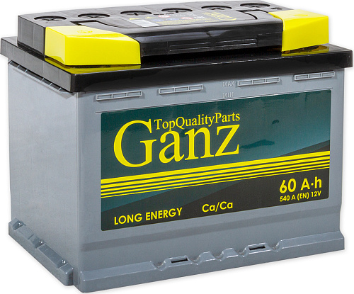 Аккумулятор GANZ 60 а/ч 242х175х190 EN540 GANZ GA601
