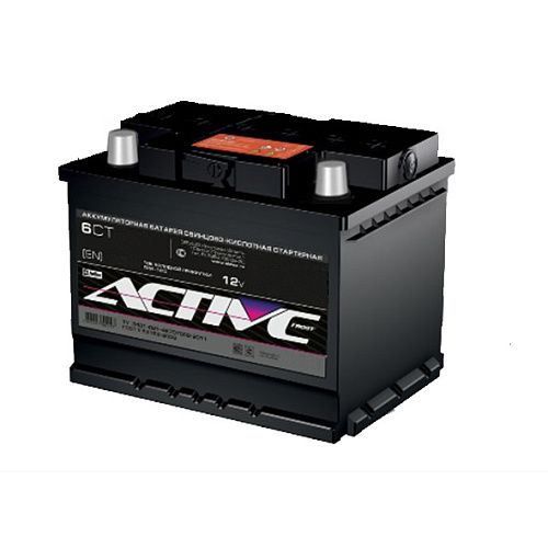 Аккумулятор ACTIVE FROST AF 6СТ-  60 VLЗ (о.п) [д242ш175в190/460]   [L2]