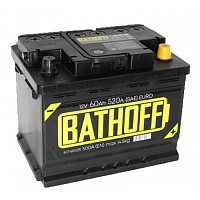 Аккумулятор BATHOFF MAX 6СТ- 60 VL (о.п.) [д242ш175в190/520EN/540SAE] [L2]