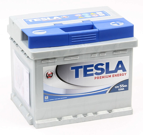 Аккумулятор TESLA PREMIUM ENERGY 6СТ-55.0 (uni)	