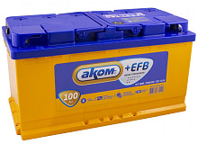Аккумулятор АКОМ EFB 6СТ-100 N (о.п.) [д353ш175в190/930]  [L5]
