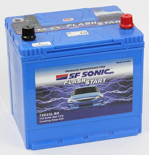 Аккумулятор SF SONIC 6СТ-70.0 (75D23L)