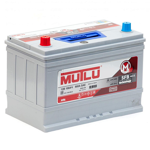 Аккумулятор Mutlu SFB M3 6СТ-100.1 (115D31FR) бортик
