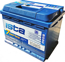Аккумулятор ИСТА 7 Series 6СТ- 60 (о.п.) низ. [д242ш175в175/600]                            
