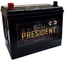Аккумулятор SUPER PRESIDENT 6СТ- 85 (п.п.) (95D26R) [д257ш172в220/650] [D26]
