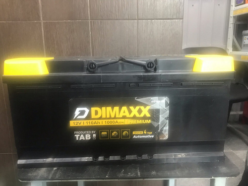 Аккумулятор DIMAXX  6СТ-110 оп необслуживаемый  [д393ш175в190/1000] [L6]