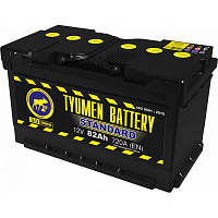 Аккумулятор Тюмень STANDARD 6СТ -  82 L (о.п) низ. Ca/Ca [д313ш175в175/720]   [LB4]