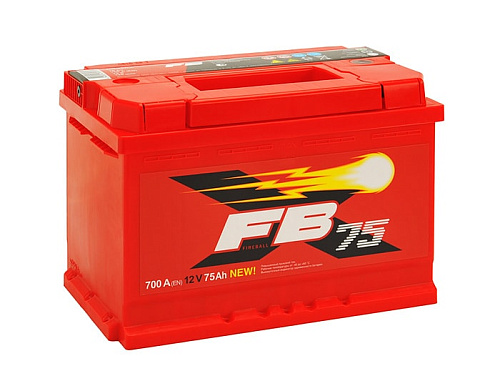 /Аккумулятор FB 75 А/ч 277х175х190 EN750 FB 6СТ-75VL