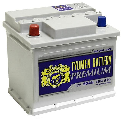 Аккумулятор Тюмень АЗИЯ 6СТ - 50 L (п.п) [д236ш128в223/410]