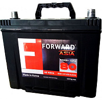 Аккумулятор FORWARD Asia MF  (90D26L) 80 (о.п.) ниж.креп. [д260ш173в225/650]   [D26]
