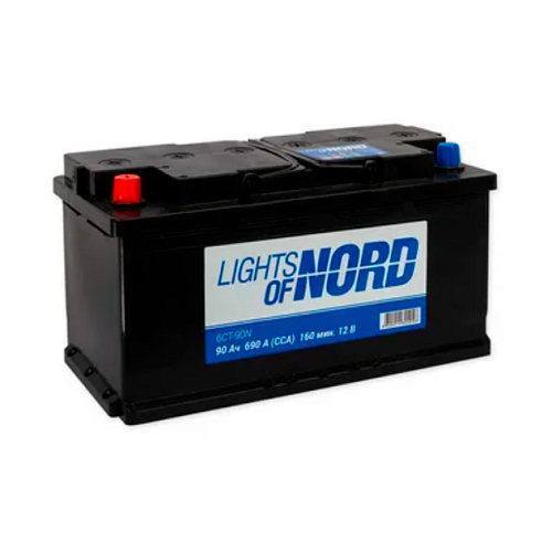 Аккумулятор Light Of Nord 90 а/ч прямая EN 690A 353x175x190