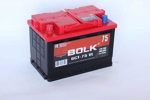 Аккумулятор BOLK 75 А/ч 277x175x190 EN600