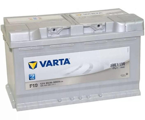 /Аккумулятор VARTA Silver Dynamic 85 А/ч 585 200 080 обратная R+ EN 800A 315x175x190 F19