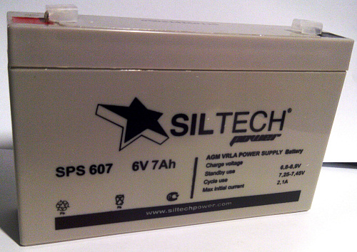 Аккумулятор SILTECH SPS 607 (6V7A) [д151ш35в94