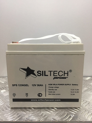 Аккумулятор SILTECH SPS  1236 GEL (12V36A)  [д194ш132в170]
