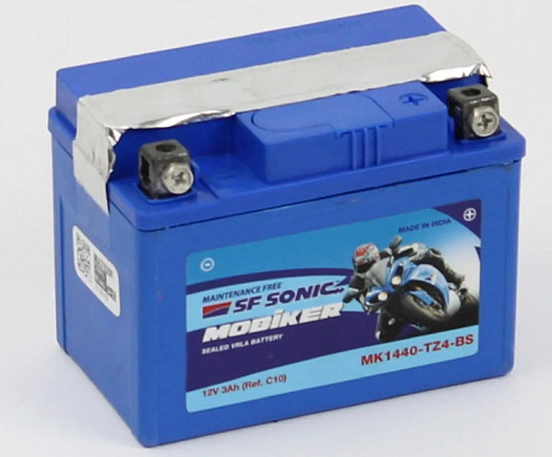 Аккумулятор SF SONIC MOBIKER 12V3Ah (TZ4-BS)