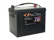 Аккумулятор DEKA 634 MF ASIA 6СТ-75  (п.п) D26R  ниж.креп. [д260ш173в200(222)/690]   [D26]