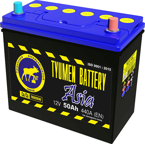 Аккумулятор TYUMEN BATTERY 6CT-50LR Asia